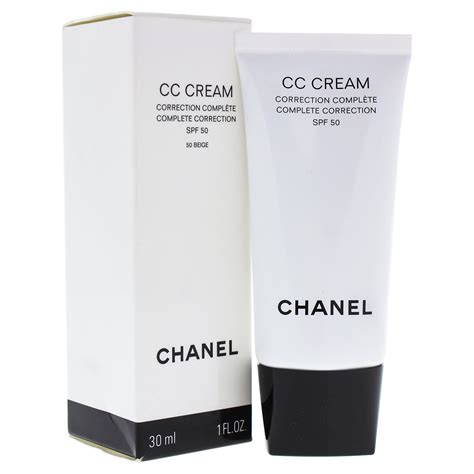 CHANEL CC CREAM CORRECCIÓN COMPLETA .